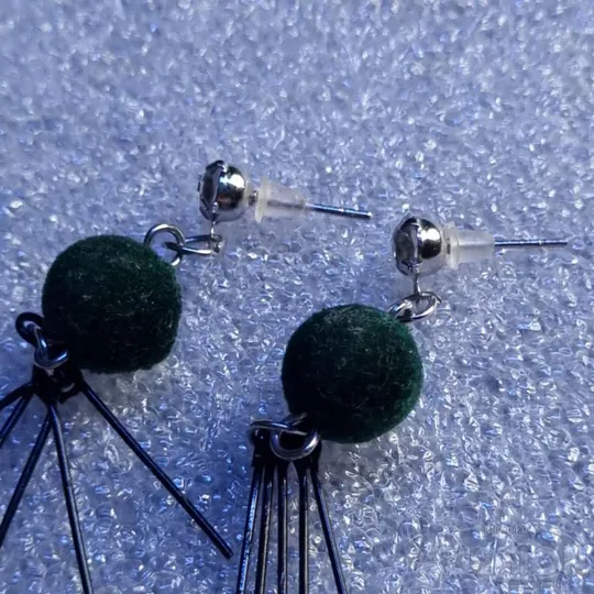 Стильні сережки цвяшки Недорого