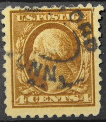 фото, США Вашингтон 4c. 1916 перф.10 Sc.465