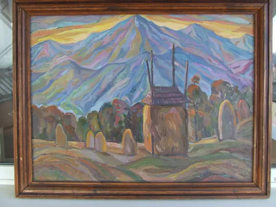 Закарпатская школа  Ердели Бокшая  Кидора О .  раз.80х70 см.также много другого. в Україні