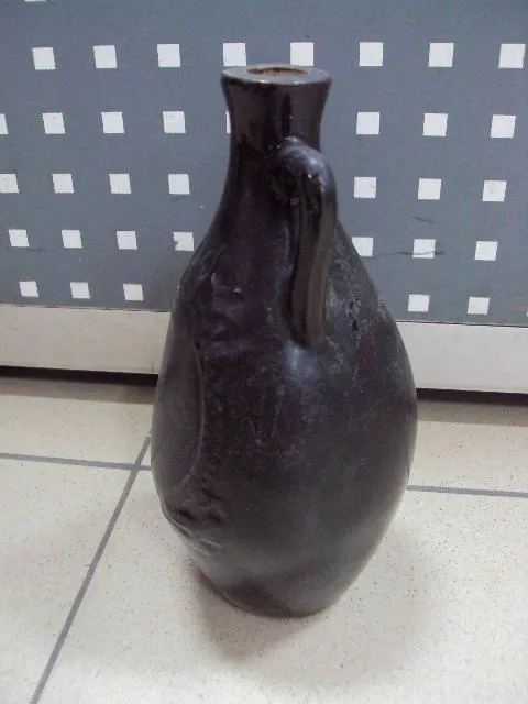 Штоф толстостенный керамика ссср бутылка высота 20 см №10976 Інтернет-аукціон