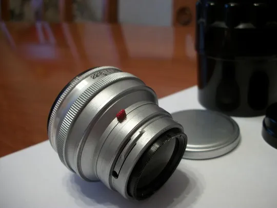 Объектив Юпитер-3 , байонет, как нов , крышка, футляр, чистые линзы Ціна