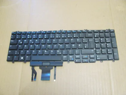 фото, номер0987-5 клавіатура Keyboard  з підсвіткою 0NMTGD 0J8X9R  для Dell Precision 7510 7520 7530 7540 M7540 7730 7740 оригінал