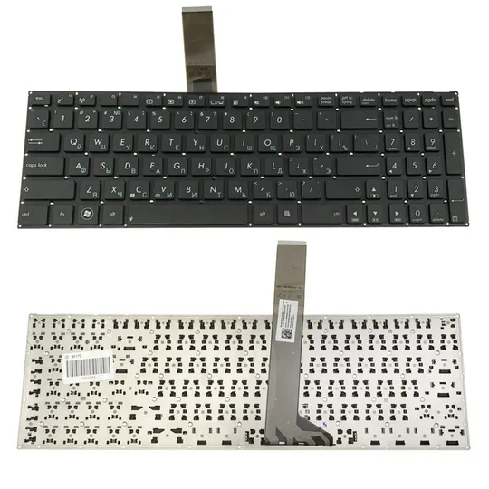 Клавіатура для ноутбука ASUS (A56, K56, S56, S505, S550, R505) rus, black, без фрейма (оригінал) Ціна