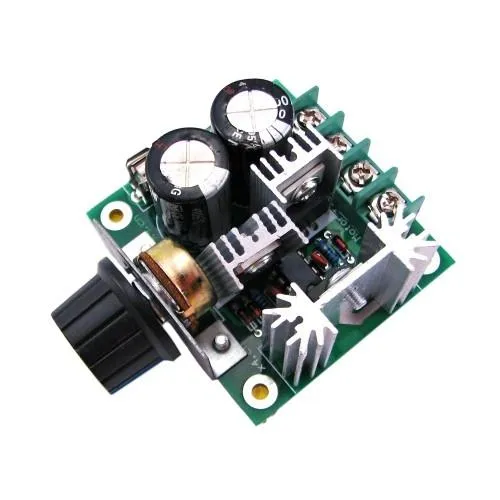 Купити ШИМ регулятор скорости мотора DC 12-40В 10А 13КГц PWM оборотов