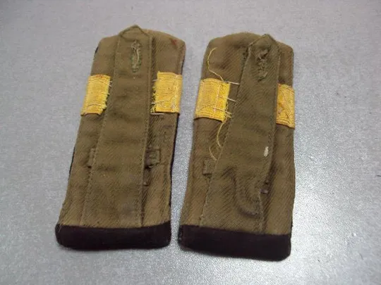 погоны ркка повседневные абтв и артиллерии образца 1943 эмблема танк №5252 Де купити