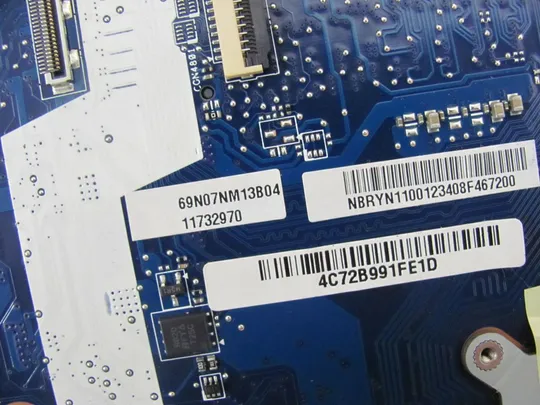 номер0282-4 материнська плата Mainboard Материнка Основна плата Системна плата Плата системи Laptop motherboard мамка  ноутбучна плата 69N07NM13B04 для Acer Aspire V3-771G оригінал Інтернет-аукціон