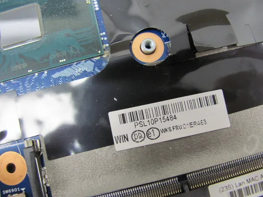 номер0213-31 материнська плата,Mainboard,Материнка,Основна плата,Системна плата,Плата системи,Laptop motherboard,мамка, ноутбучна плата РОБОЧА SR2F1 i7-6600U  01ER463 448.0AB07.0011 для Lenovo Thinkpad T570 P51S оригінал Недорого