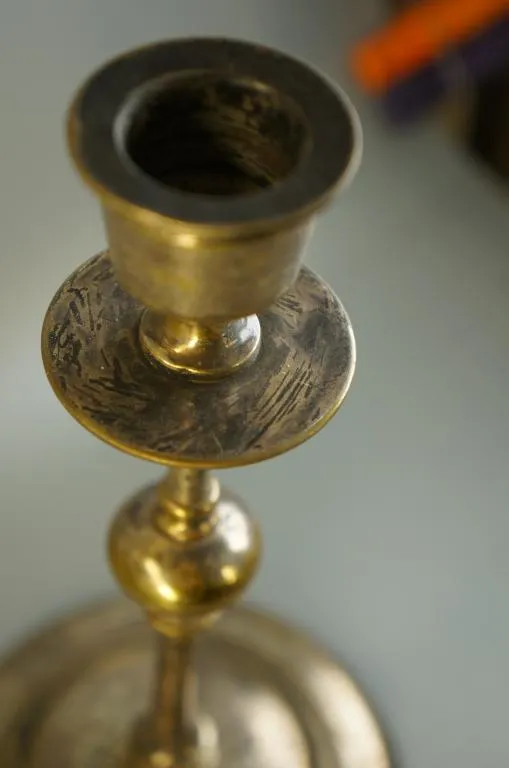 Подсвечник Варшава Фраже FRAGET N PLAQUE бронза высота 18 см (№ 72) З аукціону