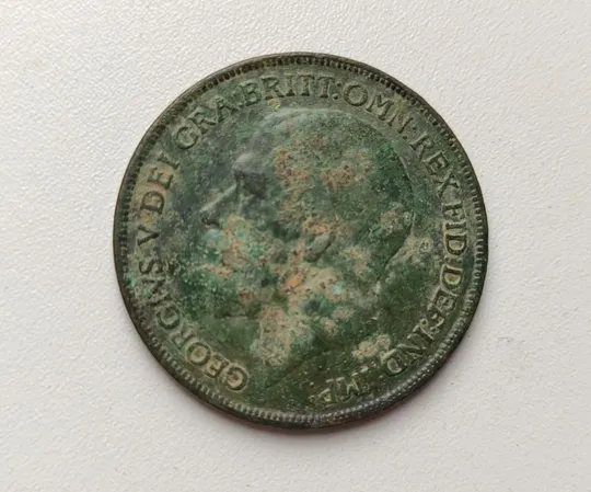 Купити 1 пенни 1917 год монета Великобритании dn955.