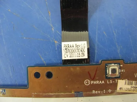 №286-13 плата LS-7214P для TOSHIBA P770-10P P775 оригінал Продаж