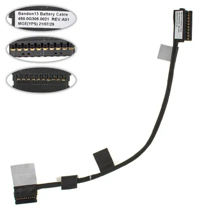 фото, Шлейф для підключення акумулятора DELL (Latitude 5300 2-in-1 E5300), (0G0PMP 450.0g305.0021)