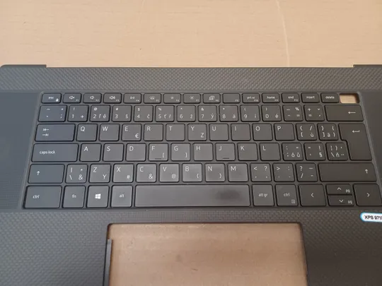 номер1056-7 Кришка панель палмрест 023WMY клавіатура робоча для DELL XPS 17 9700 9710 Precision 5750 5760  топкейс Верхня панель палмрест cover-C оригінал Продаж