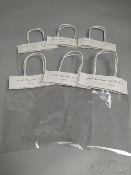 фото, 6 шт., мила та унікальна пластикова сумка для подарунків та прикрас