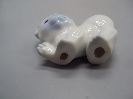 Фигура фарфор статуэтка котенок миниатюра котик Германия кот высота 4,7 см под реставрацию №13720 Інтернет-аукціон