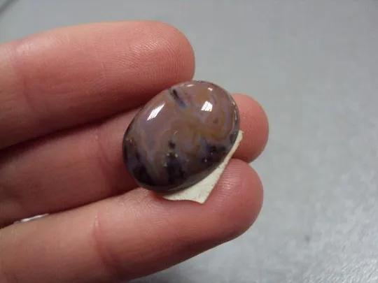 Камень яшма овальная для ювелирных изделий вес 1,82 г размер 5,6 х 17 х 13 мм №13255 Продаж