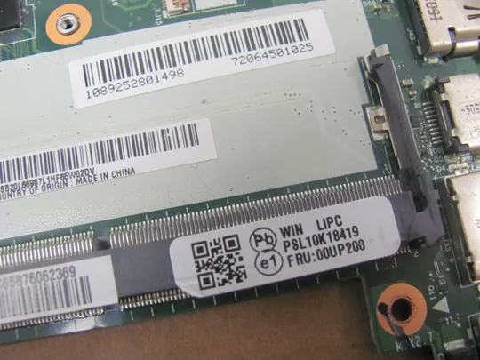 873-18 материнська плата BX260 NM-A531 00UP200 i7-6600u  для Lenovo Thinkpad X260 оригінал в Україні