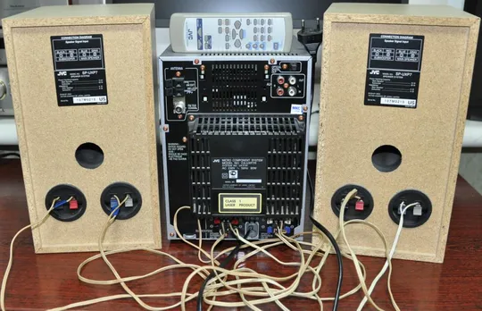 Микро-система JVC CA-UXP7R пульт CD+кассета+радио З аукціону