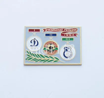 фото, футбол Призеры чемпионата Украины 1994 года - Динамо Киев, Шахтер, Черноморец