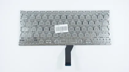 фото, Клавіатура для ноутбука APPLE (MacBook Air: A1369, A1466 (2011-2017)) rus, black, SMALL Enter