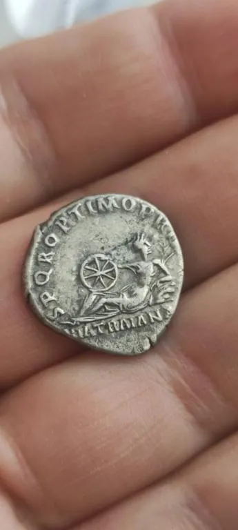 Купити Редкий Денарий древнего Рима ,император Траян, серебро tr588.