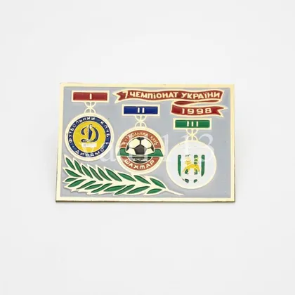 фото, футбол - Призеры чемпионата Украины 1998 года - Динамо Киев, Шахтер, Карпаты