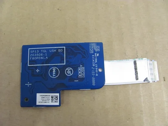 Купити 728-24 плата підключення клавіатури F80PD 03MK8Y 450.0M60E.0021  для  DELL  Latitude 5520 5521 Precision 3560 3561 оригінал