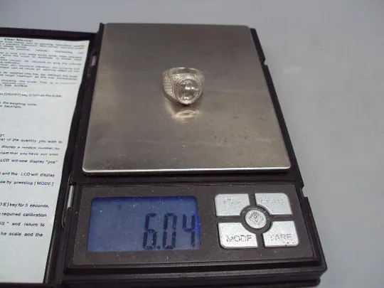 Мужской перстень кольцо овал зодиак Козерог гороскоп серебро Украина вес 6,04 г размер 19,5 №15153 Де купити