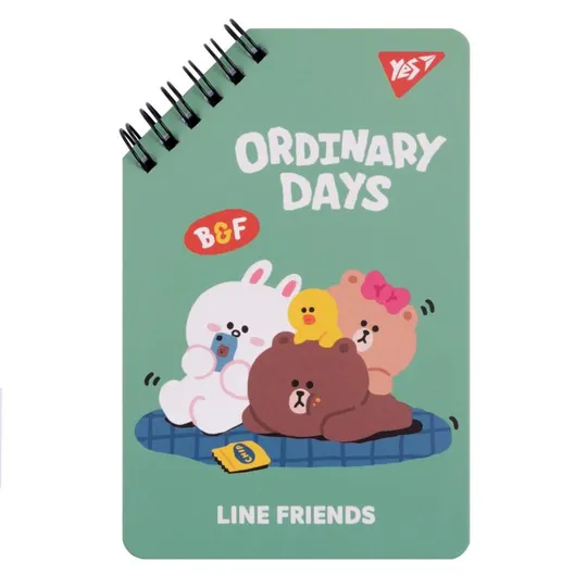 Блокнот YES Line Friends 151757 60 листов Ціна
