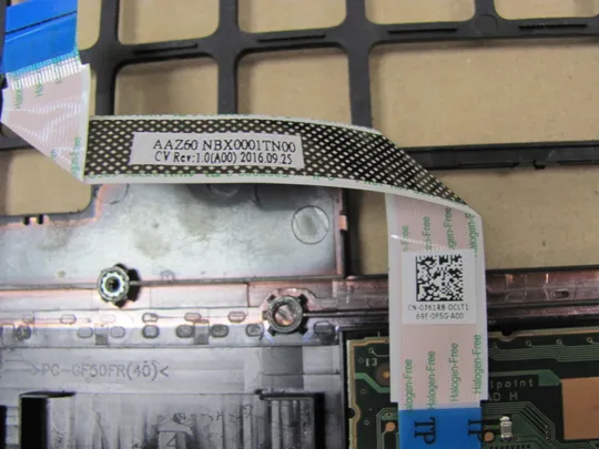 592-11  Кришка панель палмрест тачпад 0Y4WD7 AP1DL000632 для Dell Latitude E7470  оригінал Торговий майданчик