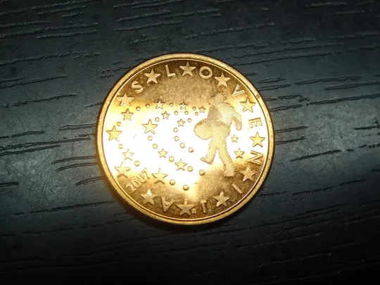 5 євроцентів Словенія 2007 UNC Ціна