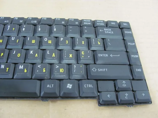 номер0153-6 клавіатура,keyboard робоча H000001790 для Toshiba Satellite L40 L45 L401 L402 оригінал Продаж