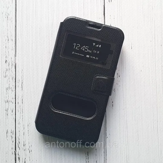 Чохол-книжка Huawei Ascend Y5C Y541-U02 для телефона (з віконцем) Чорний Ціна