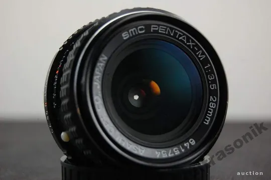 широкоугольный объектив Pentax-M SMC 28mm/2.8 ф49мм Ціна
