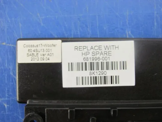 №301-11 динамік 681996-001 для HP Pavilion DV7 DV7-7000 DV7T-7000 оригінал З аукціону