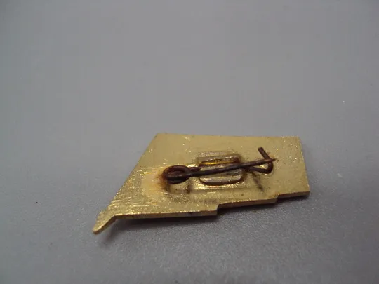 Знак 23 съезд КПСС ссср XXIII съезд компартии ленин портрет профиль на флаге лучи №17438 З аукціону