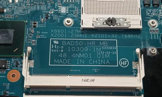 Материнська плата з ноутбука ACER TravelMate 8573 MS2338 48.4NM01.01M З аукціону