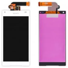 Дисплей Sony Xperia Z5  Compact (SO-02H, E5823, E5803) complete White Ціна