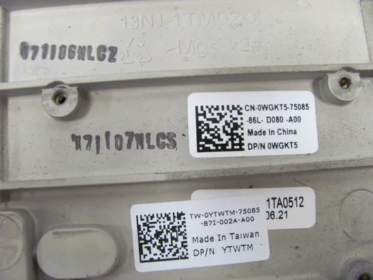 номер0088-4 Кришка панель палмрест тачпад 0WGKT5 0YTWTM  для Dell Latitude 14 Rugged 7404 7414 оригінал Недорого