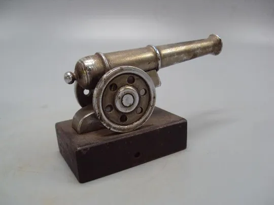 Фигура металл статуэтка пушка на подставке высота 5,7 см, длина 10 см №14007 Характеристики