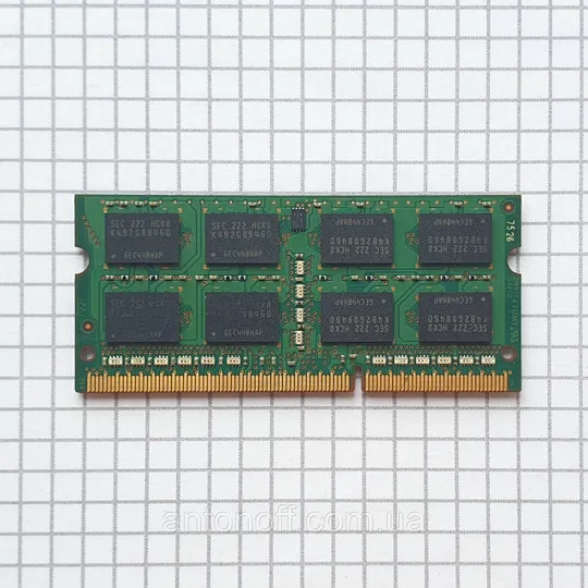 Купити Модуль пам&#039;яті Samsung 4GB 2Rx8 PC3-12800S (DDR3) M471B5273DH0-CK0 для ноутбука