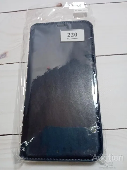 Чохол-книжка Leather Folio (high copy) для Huawei Y7 Pro 2019 синій Ціна