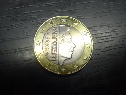 фото, 1 євро Люксембург 2007 UNC рідкісна