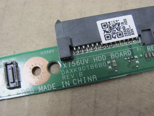 номер0227-16 плата перехідник HDD DAXK9DTB6B0  для ASUS F756U X756 R753UX оригінал Продаж