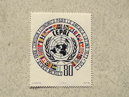 фото, Поштова марка Мексика 1974 рік **