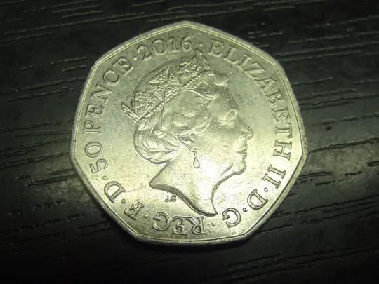 Купити 50 пенсів 2016 Британія  Кролик Пітер