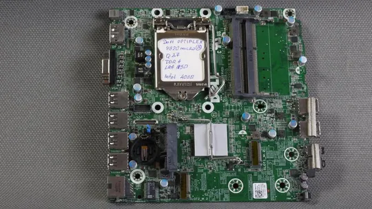 Материнская плата miniITX DELL OptiPlex 9020m USFF (s1150, Q87, 2xDDR3, M.2, Desktop/Slim) Вживане Продаж