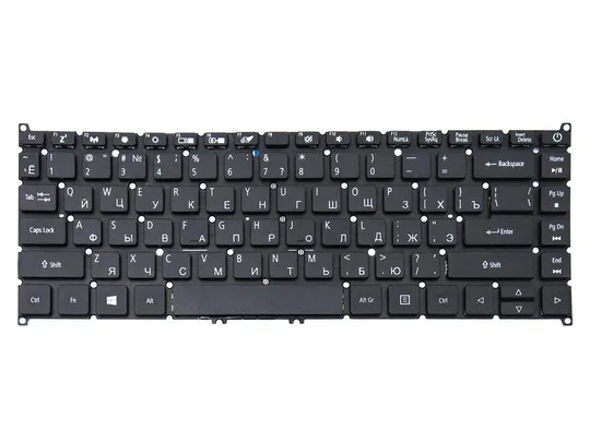 Клавиатура для ACER Aspire E5-422, E5-422G, E5-432, E5-473, E5-473G, E5-473T (RU Black без рамки). З аукціону