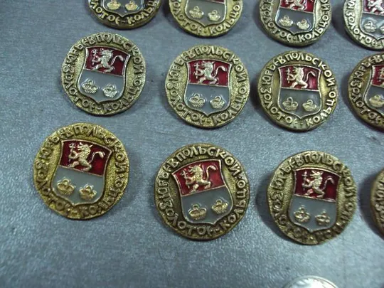 знак герб золотое кольцо юрьев-польской лот 17 шт №3127 З аукціону