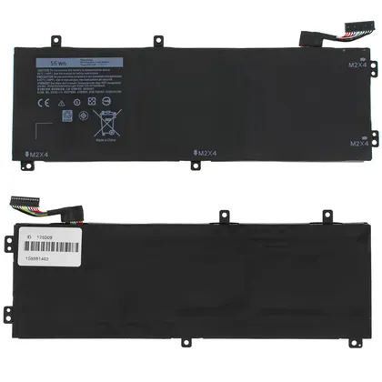 фото, Батарея для ноутбука DELL RRCGW (XPS 15 9550 (ВЕРСИЯ 3), Precision 5510) 11.55V 4800mAh 55Wh Black