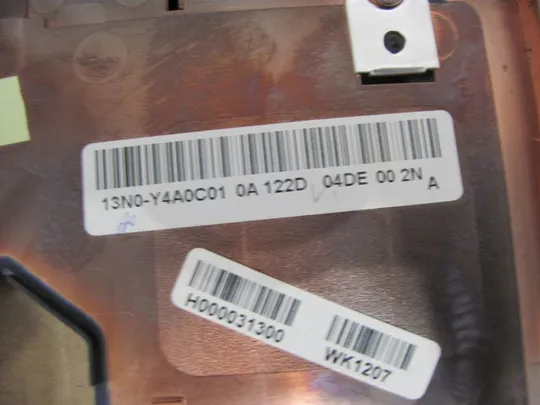 номер0234-10 Кришка панель палмрест тачпад 13N0-Y4A0C01 H000031300 для Toshiba Satellite C670 C670D C675 C675D оригінал Недорого